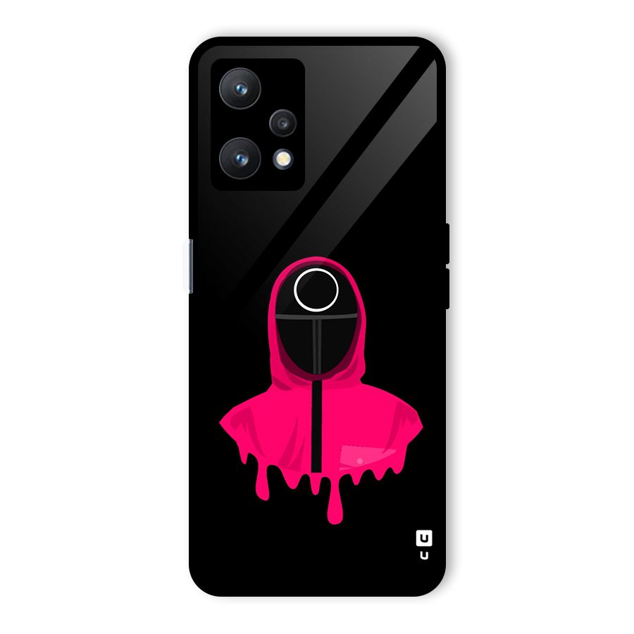 Squid Game Illustration Art Glass Back Case for Realme 9 Pro 5G