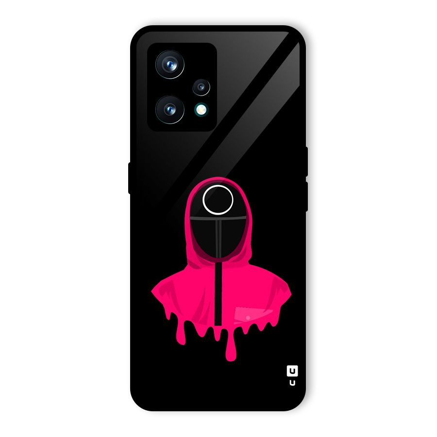 Squid Game Illustration Art Glass Back Case for Realme 9 Pro Plus 5G