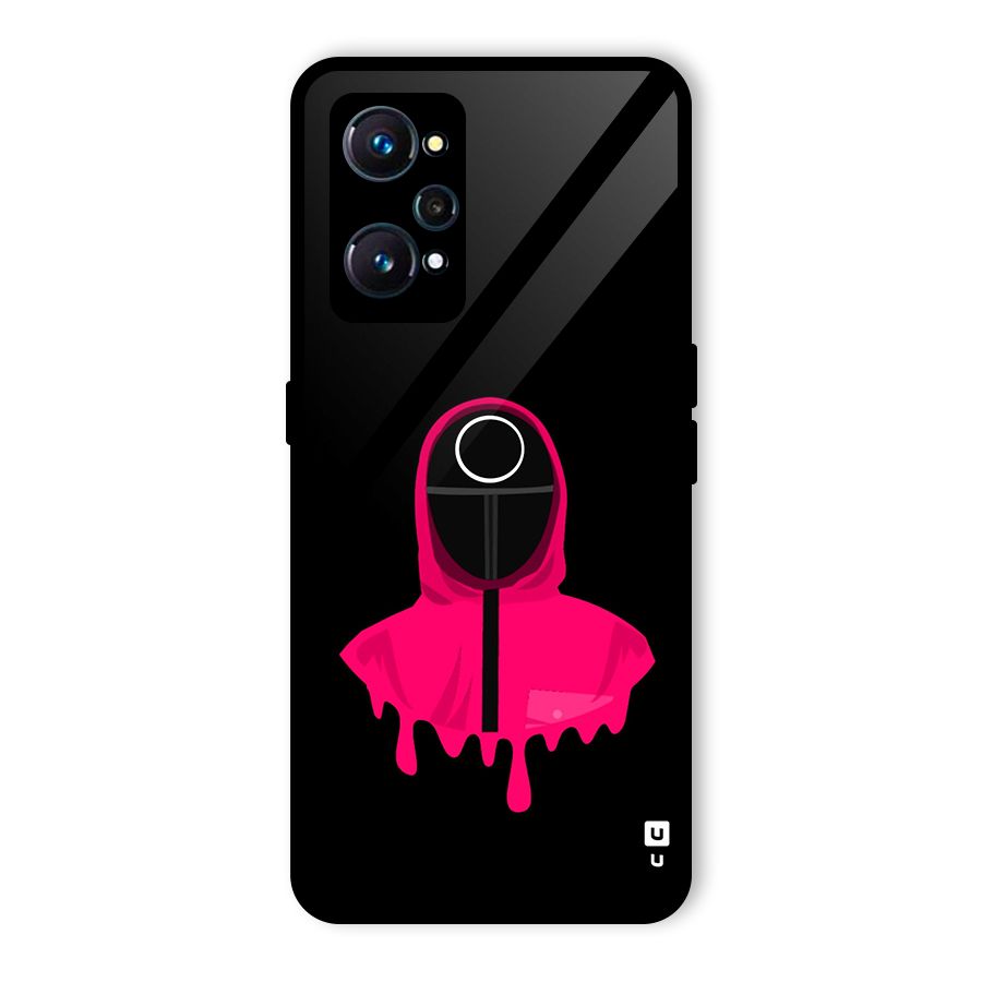Squid Game Illustration Art Glass Back Case for Realme GT 2