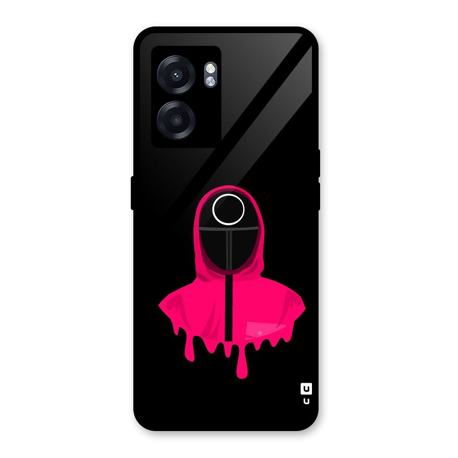 Squid Game Illustration Art Glass Back Case for Realme Narzo 50 5G