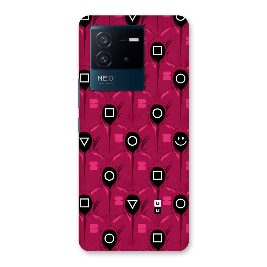 Squid Gamers Pattern Back Case for Vivo iQOO Neo 6 5G