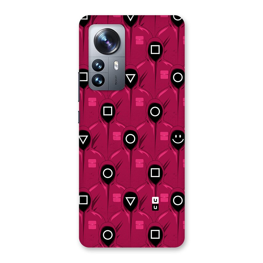 Squid Gamers Pattern Back Case for Xiaomi 12 Pro