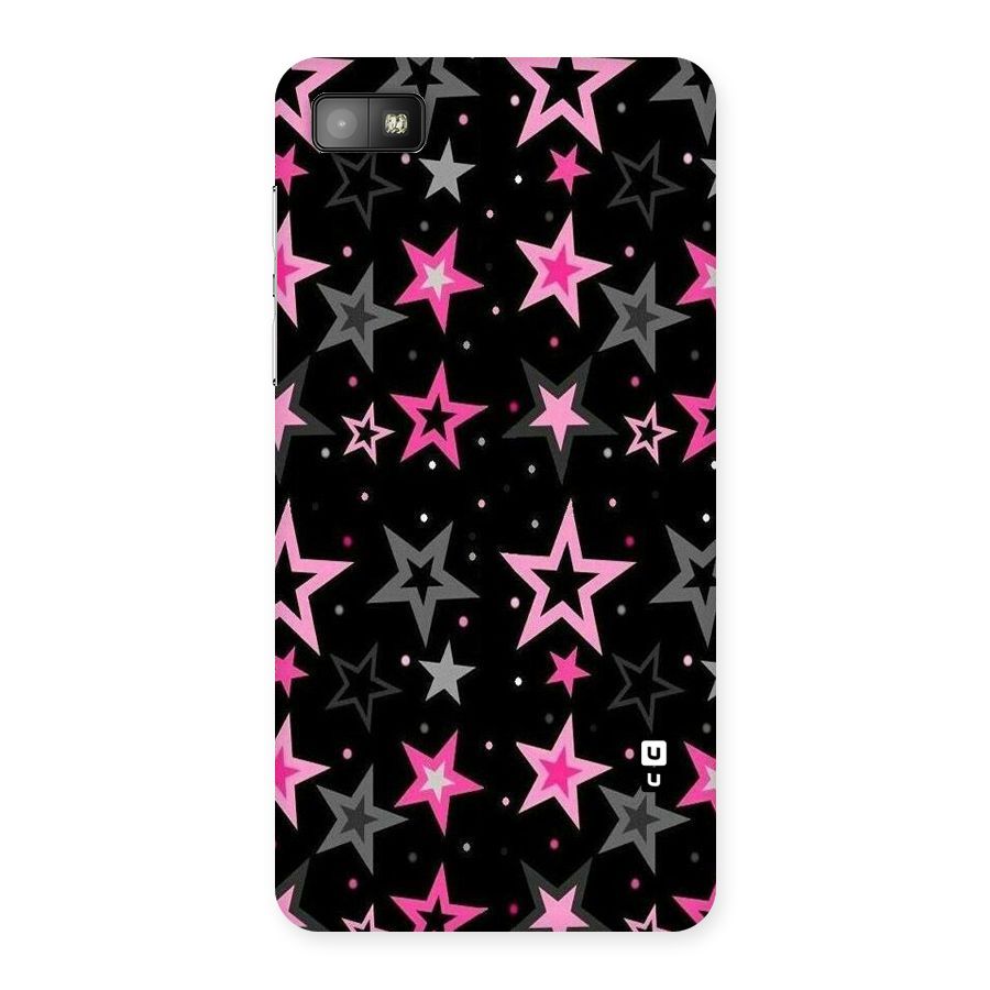 Star Outline Back Case for Blackberry Z10