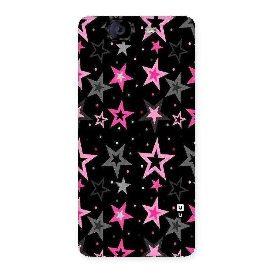 Star Outline Back Case for Canvas Knight A350