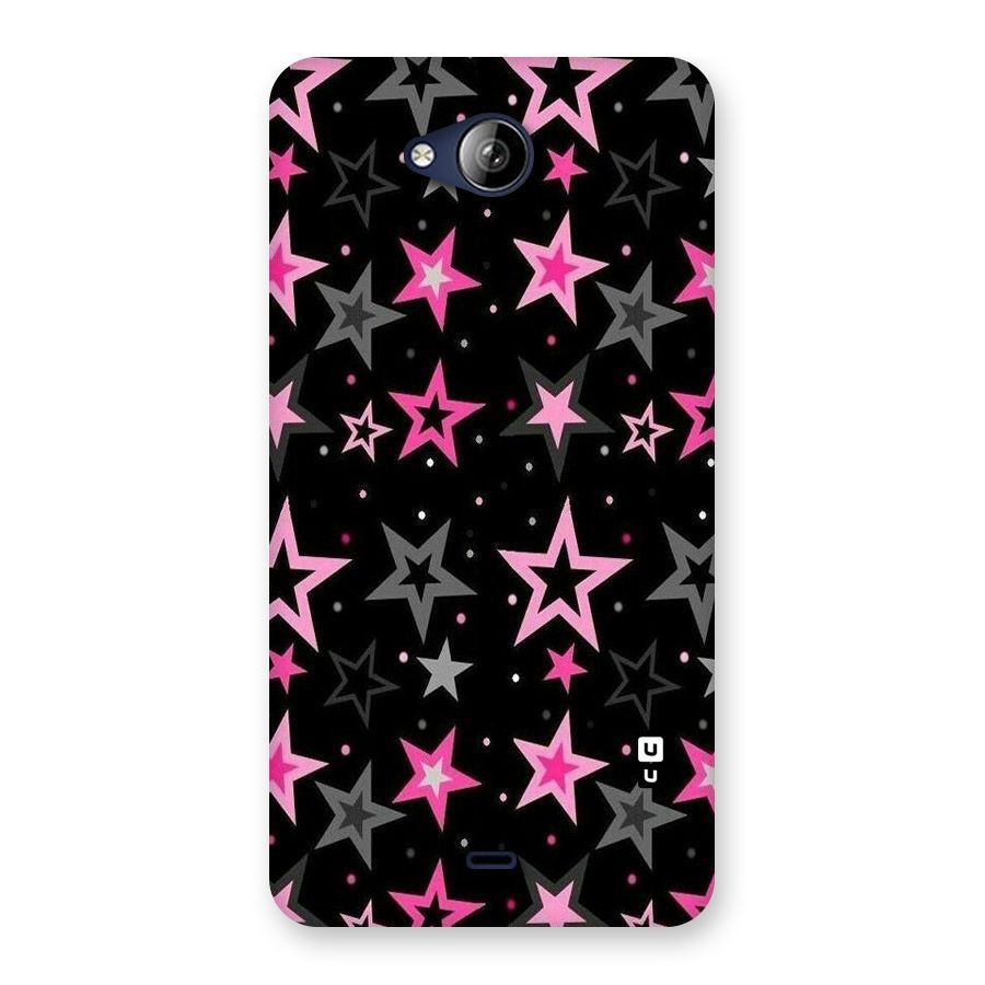 Star Outline Back Case for Canvas Play Q355