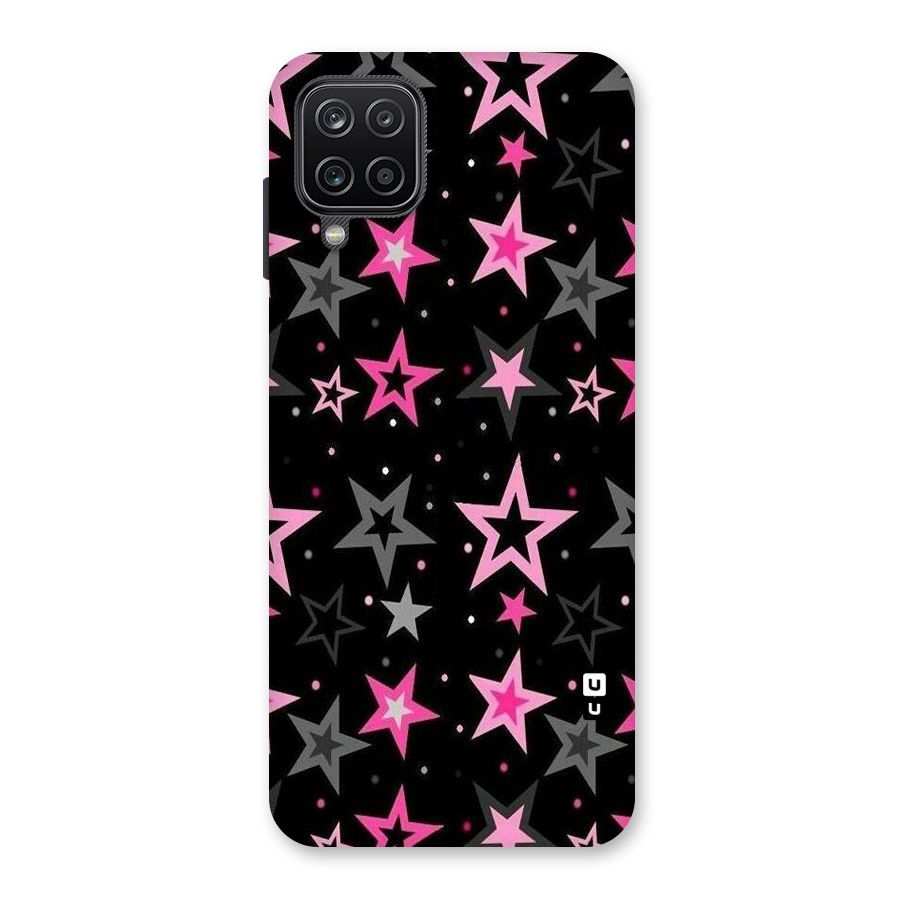 Star Outline Back Case for Galaxy A12