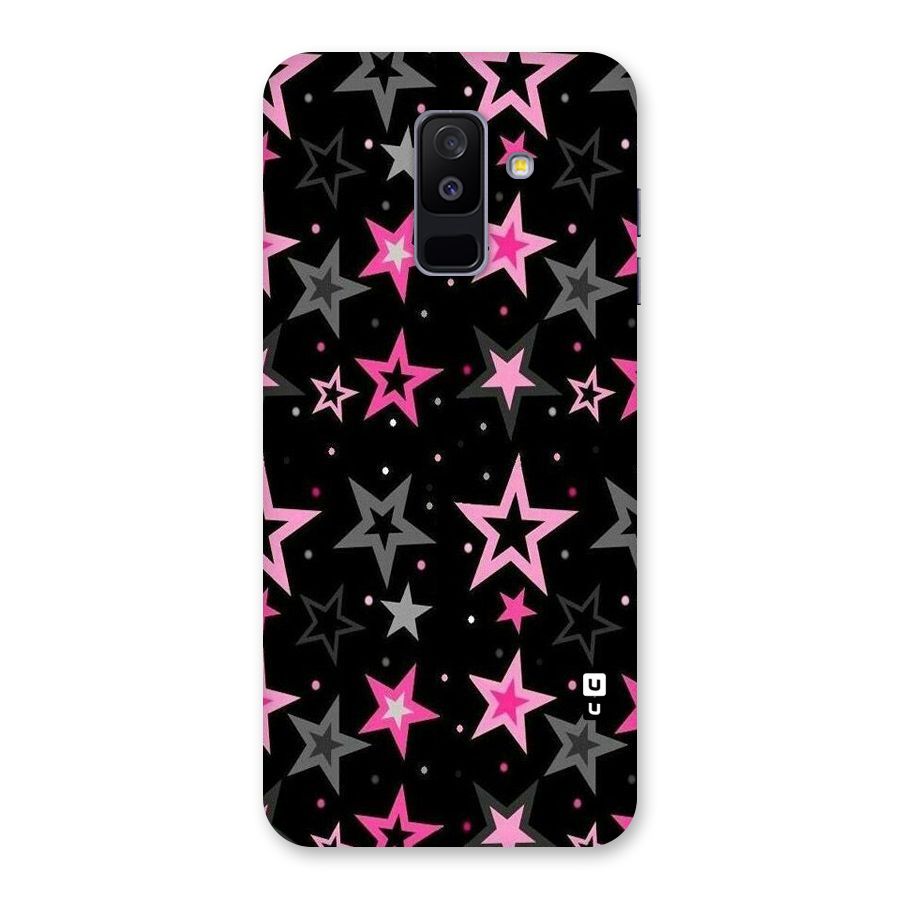 Star Outline Back Case for Galaxy A6 Plus