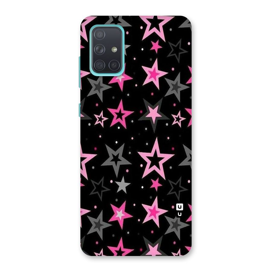 Star Outline Back Case for Galaxy A71