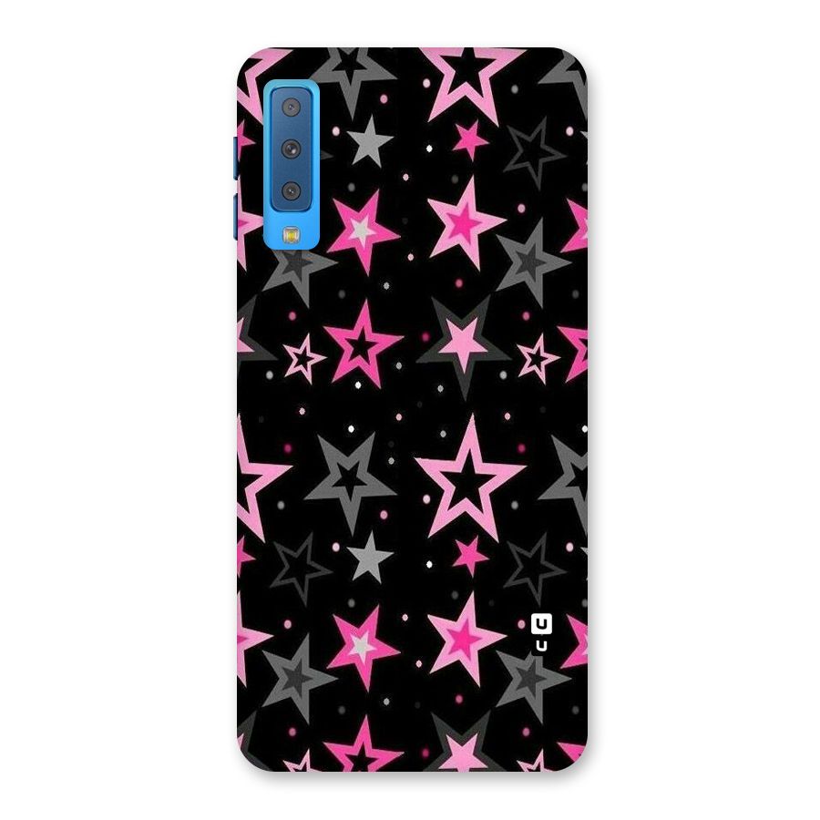 Star Outline Back Case for Galaxy A7 (2018)