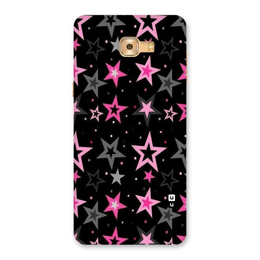 Star Outline Back Case for Galaxy C9 Pro
