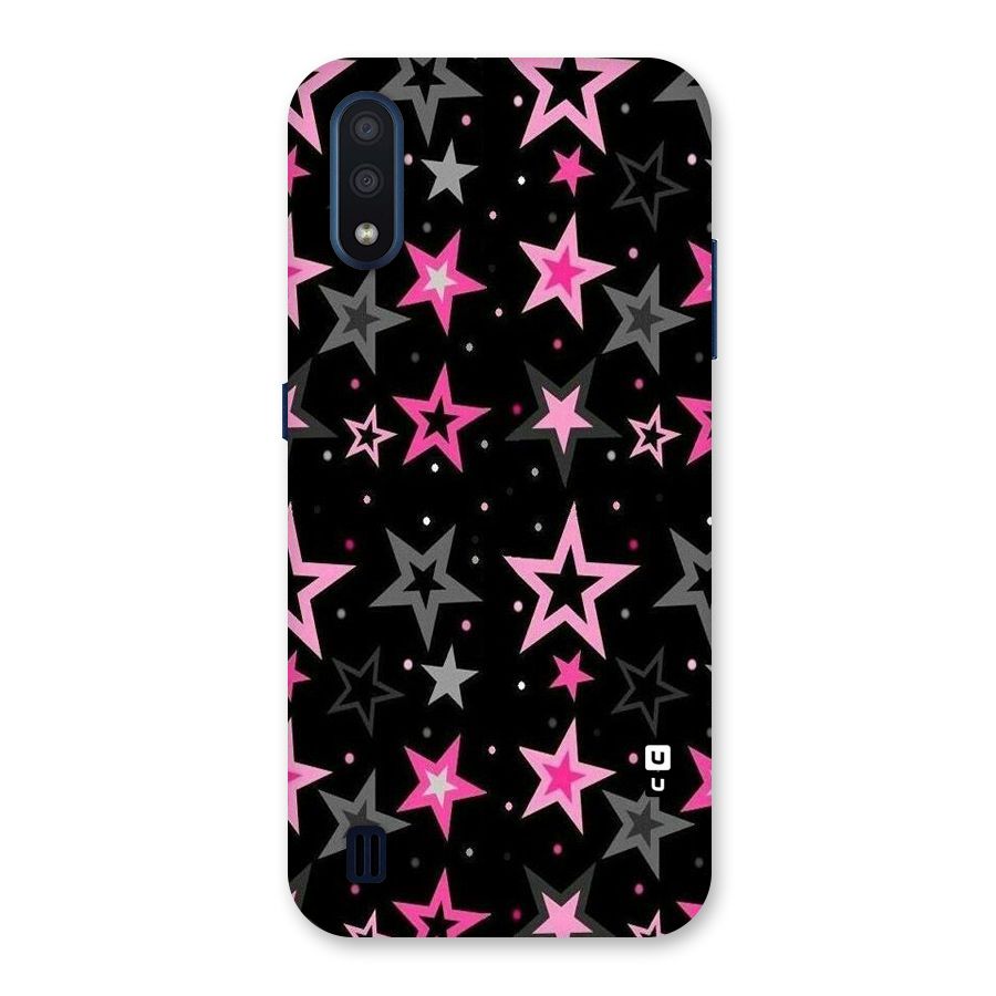 Star Outline Back Case for Galaxy M01