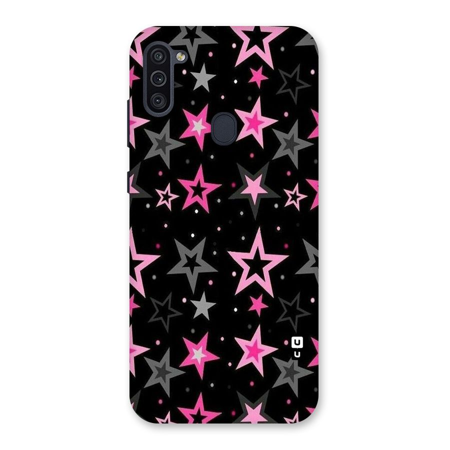 Star Outline Back Case for Galaxy M11