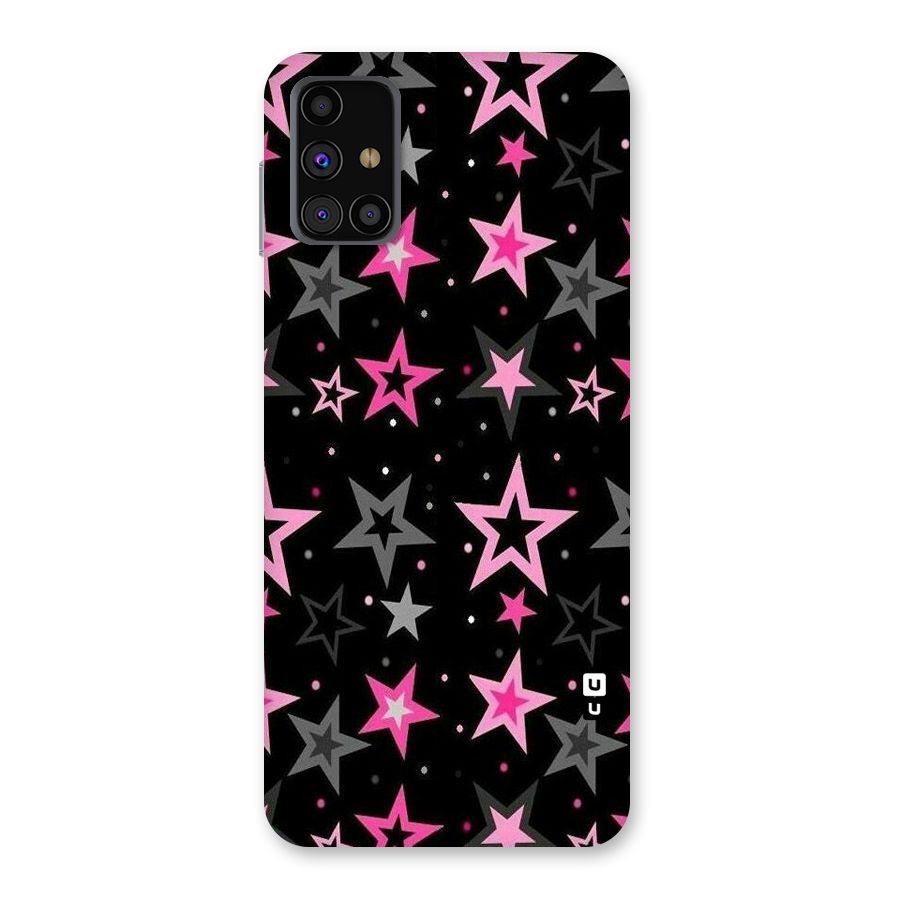 Star Outline Back Case for Galaxy M31s