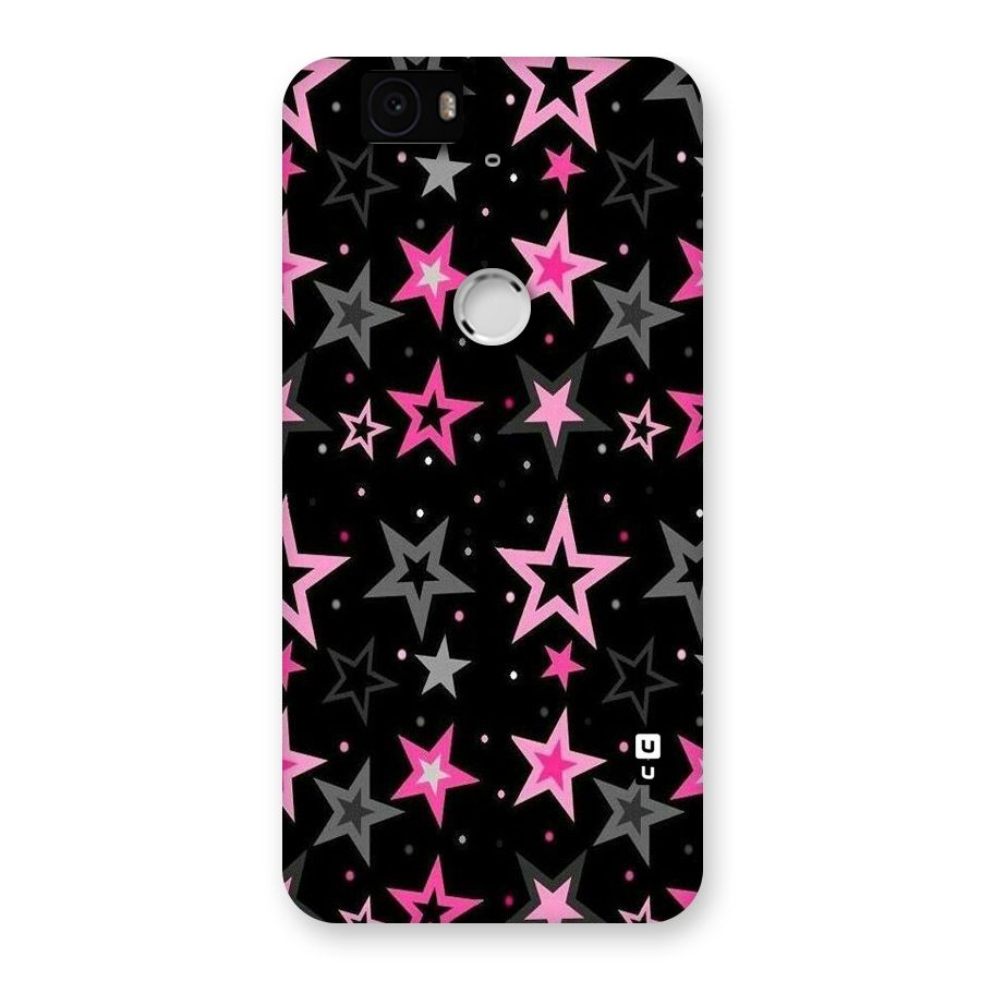Star Outline Back Case for Google Nexus-6P