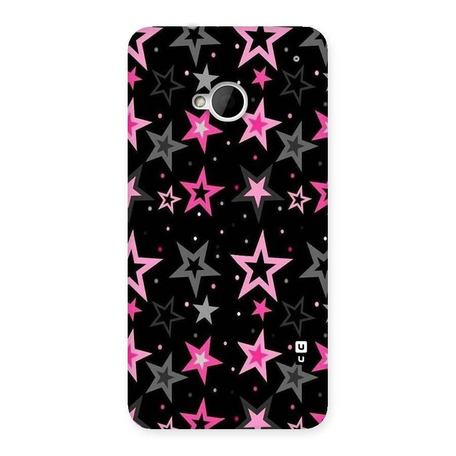 Star Outline Back Case for HTC One M7