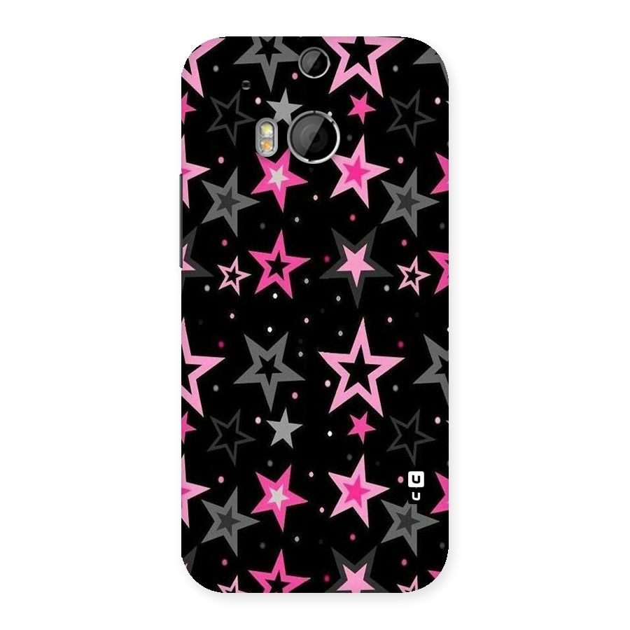 Star Outline Back Case for HTC One M8
