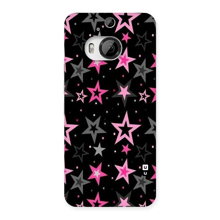 Star Outline Back Case for HTC One M9 Plus