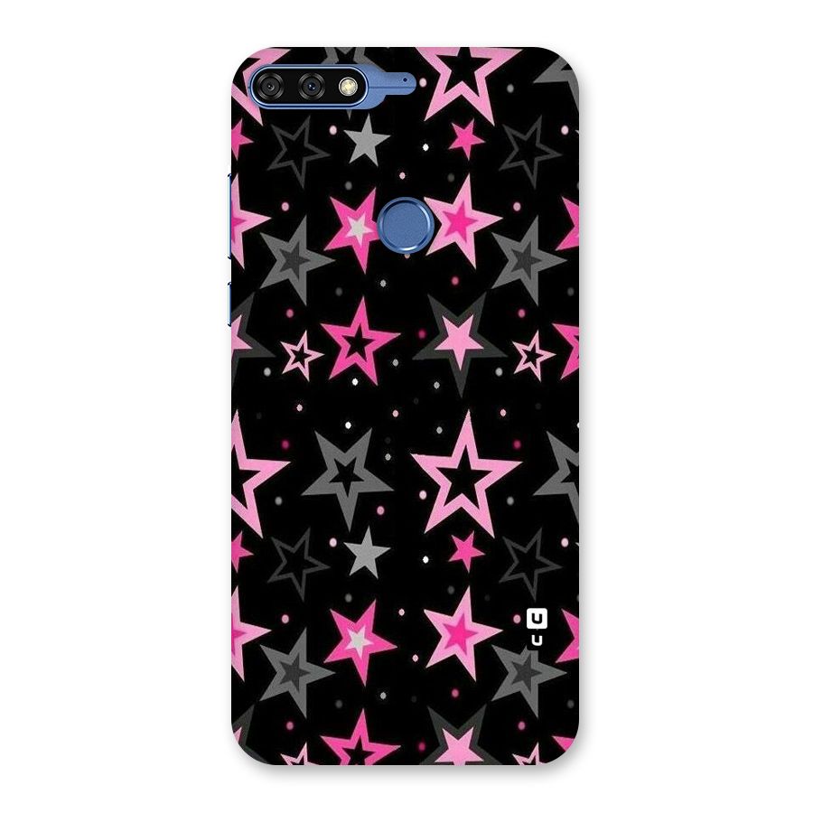 Star Outline Back Case for Honor 7C