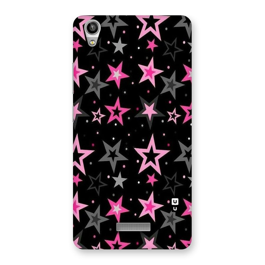 Star Outline Back Case for Lava-Pixel-V1