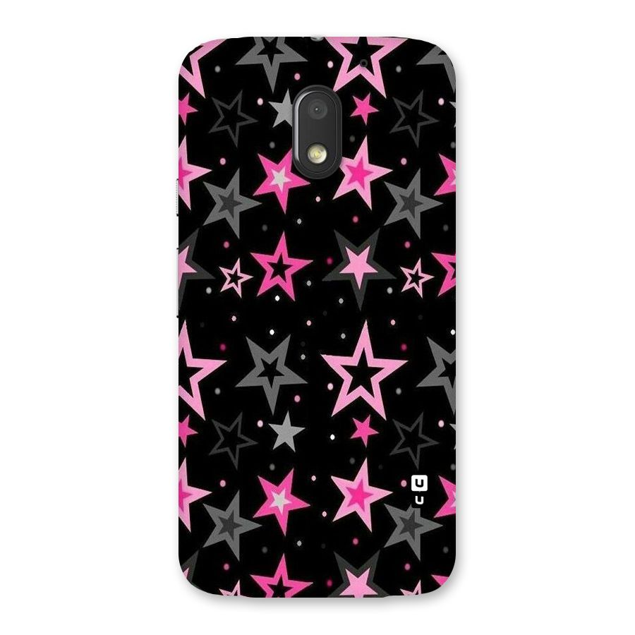 Star Outline Back Case for Moto E3 Power