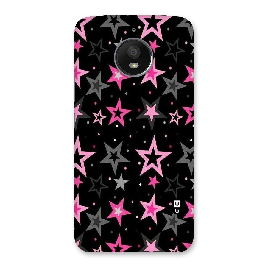 Star Outline Back Case for Moto E4 Plus
