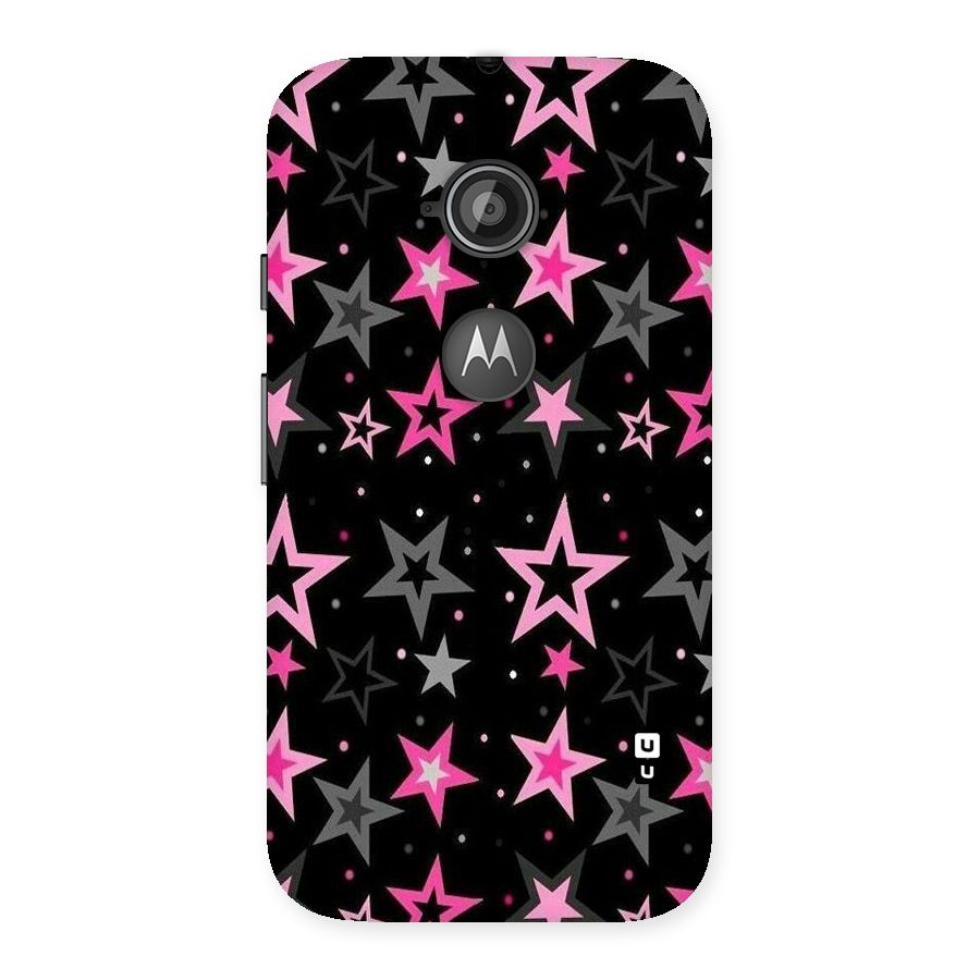 Star Outline Back Case for Moto E 2nd Gen