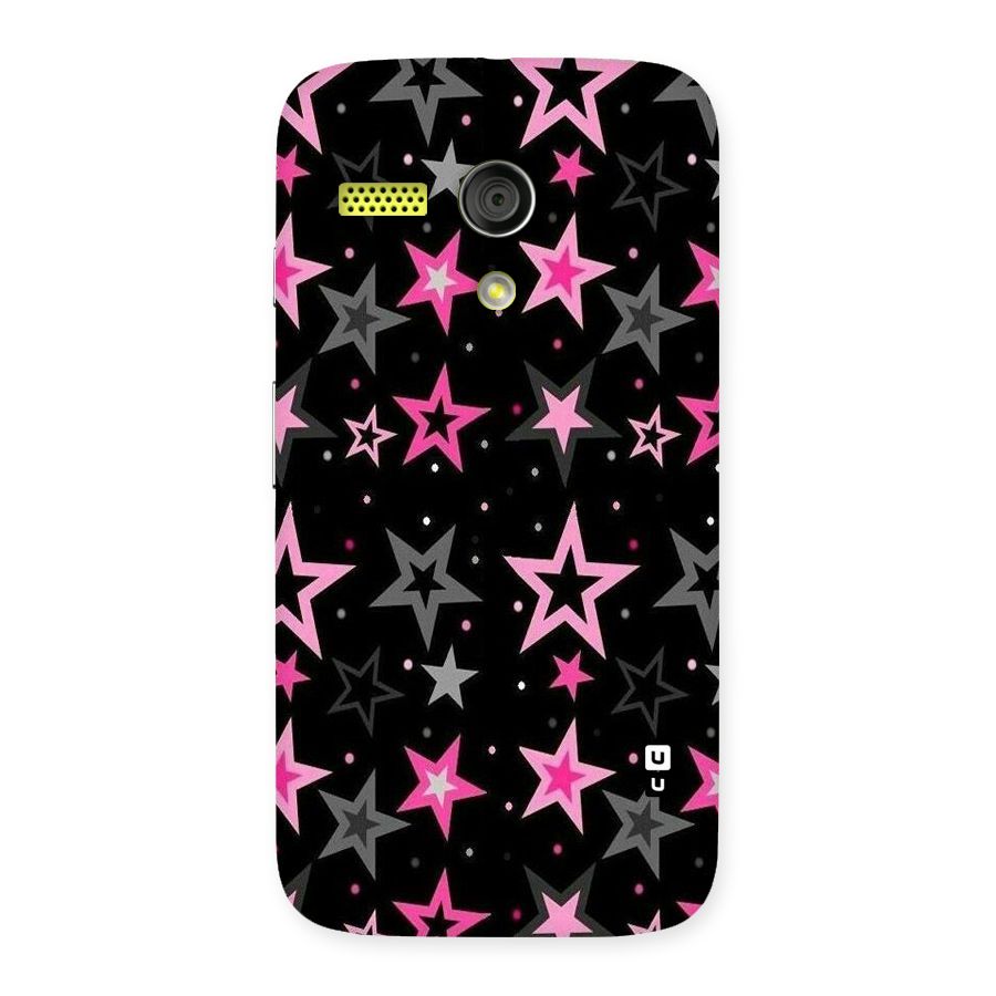Star Outline Back Case for Moto G