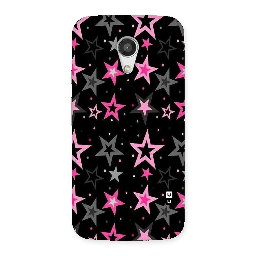 Star Outline Back Case for Moto G 2nd Gen