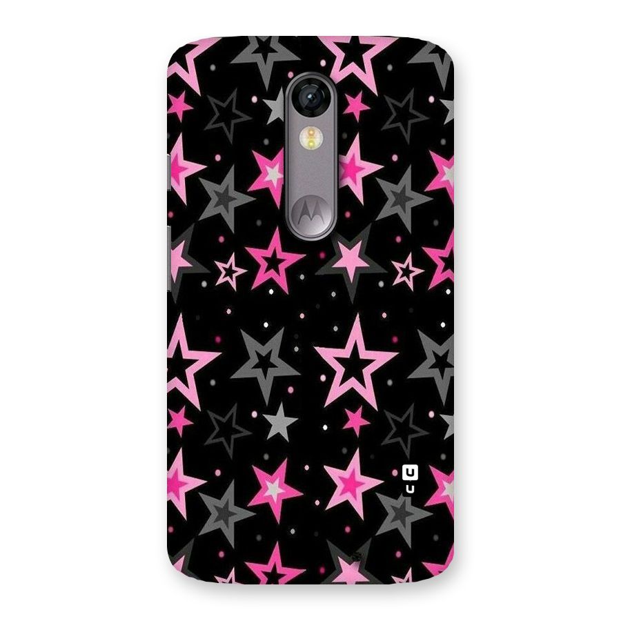 Star Outline Back Case for Moto X Force