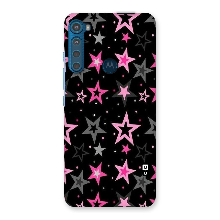 Star Outline Back Case for Motorola One Fusion Plus