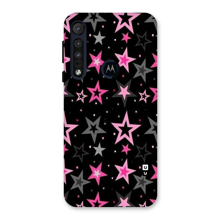 Star Outline Back Case for Motorola One Macro