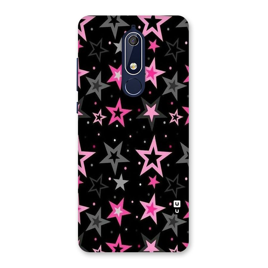 Star Outline Back Case for Nokia 5.1