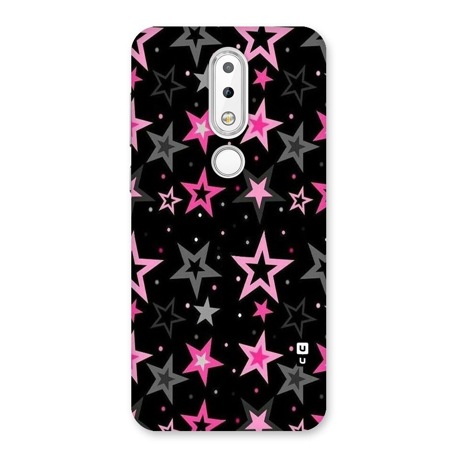 Star Outline Back Case for Nokia 6.1 Plus