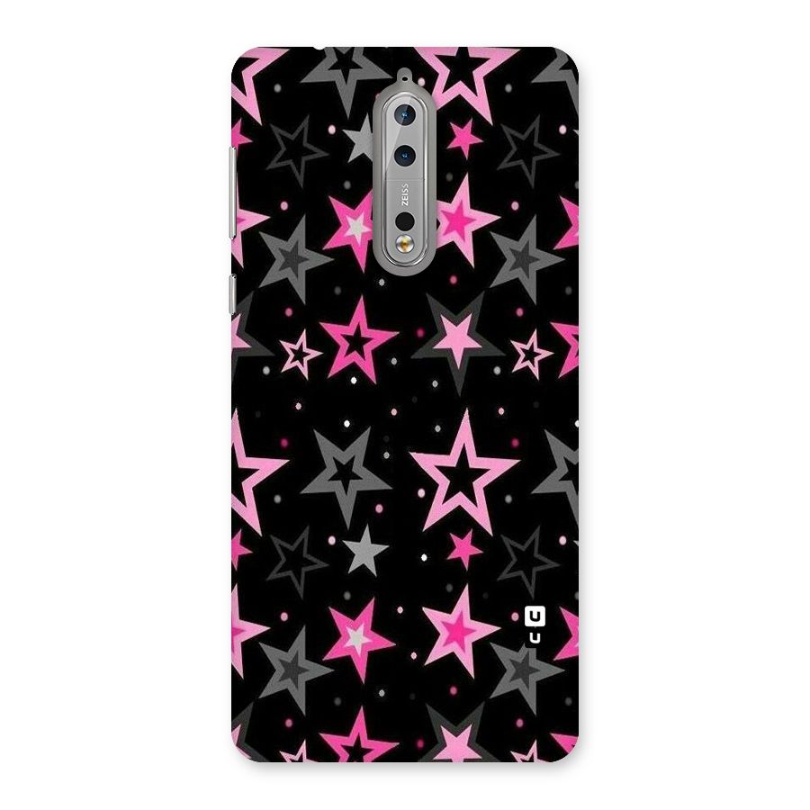 Star Outline Back Case for Nokia 8