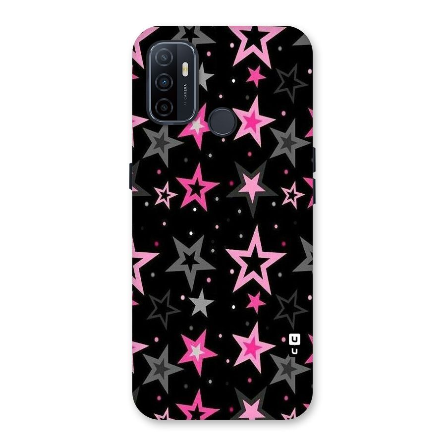 Star Outline Back Case for Oppo A32