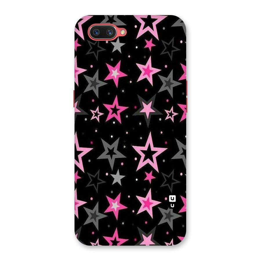 Star Outline Back Case for Oppo A3s