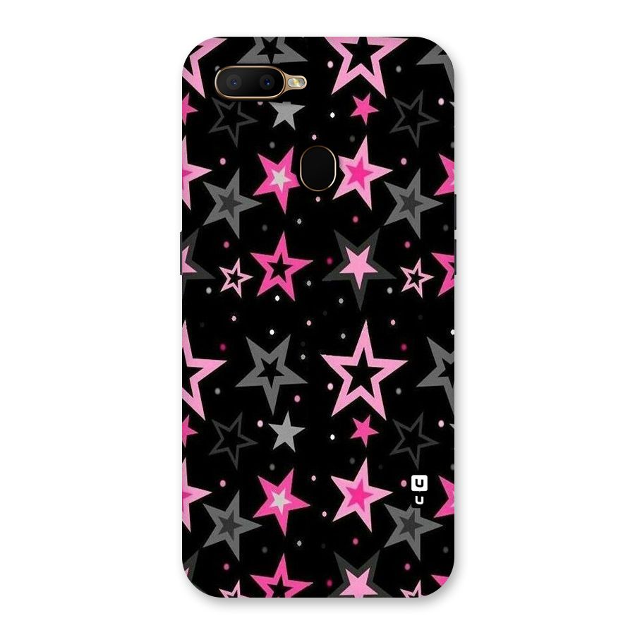 Star Outline Back Case for Oppo A5s