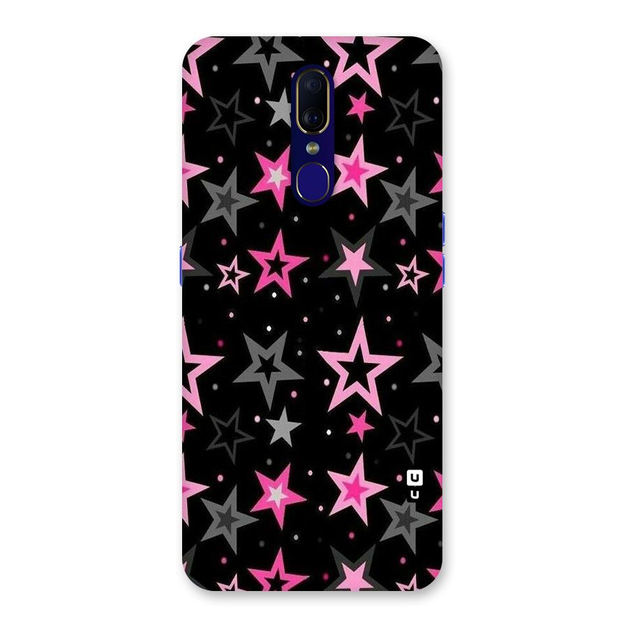 Star Outline Back Case for Oppo F11