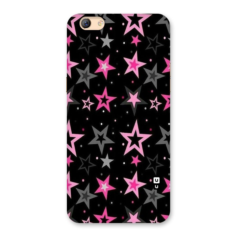 Star Outline Back Case for Oppo F3 Plus