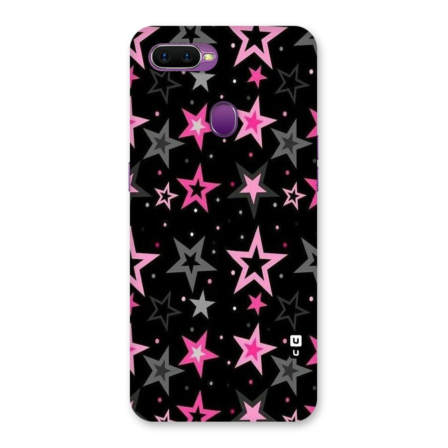 Star Outline Back Case for Oppo F9