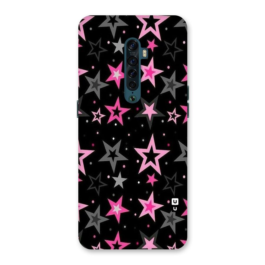 Star Outline Back Case for Oppo Reno2