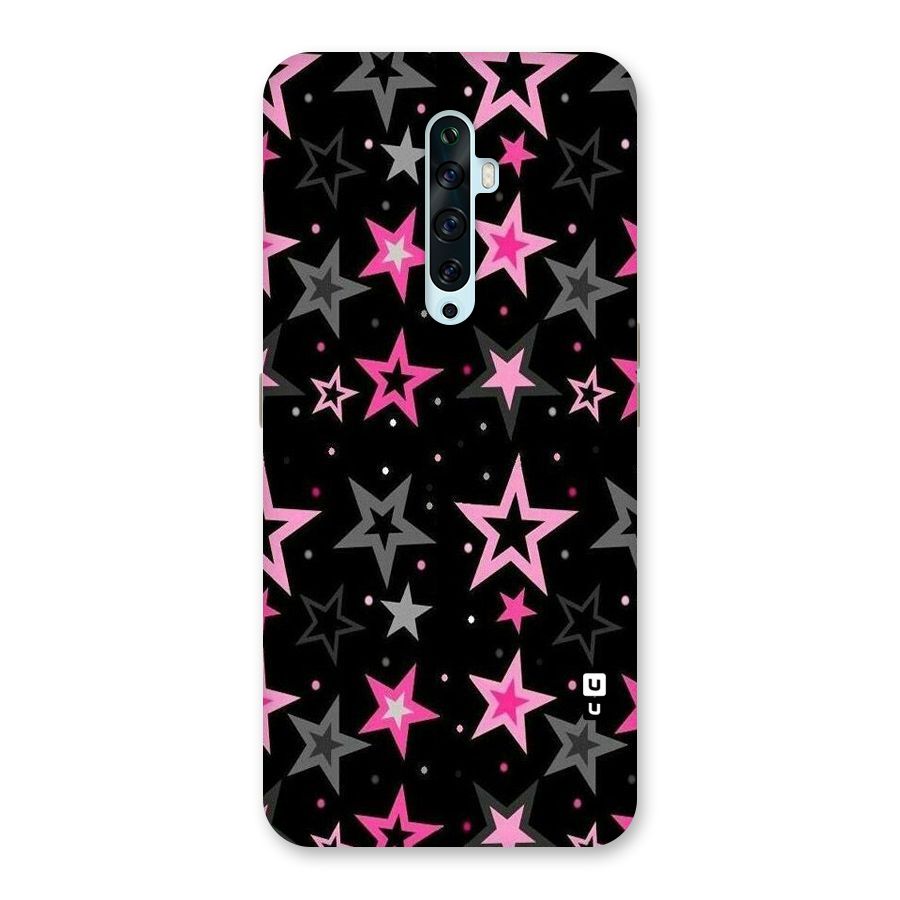 Star Outline Back Case for Oppo Reno2 F