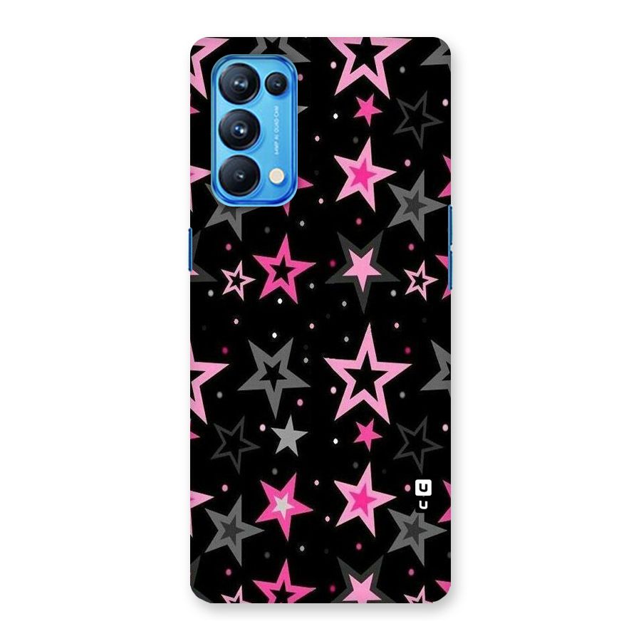 Star Outline Back Case for Oppo Reno5 Pro 5G