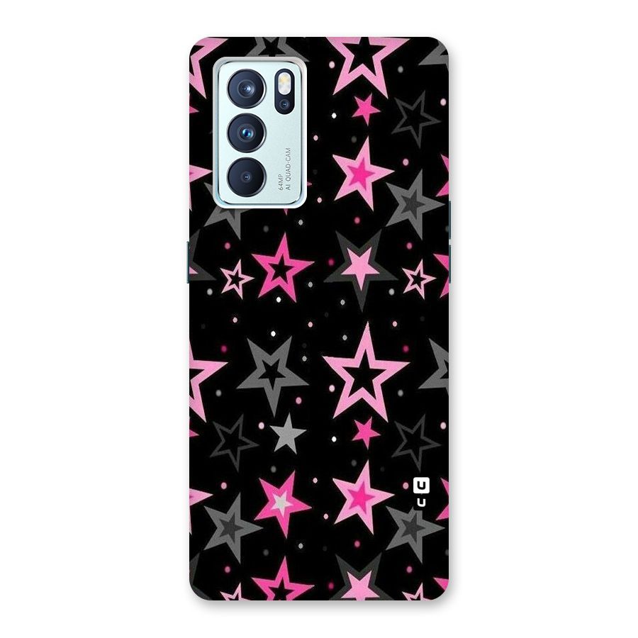 Star Outline Back Case for Oppo Reno6 Pro 5G