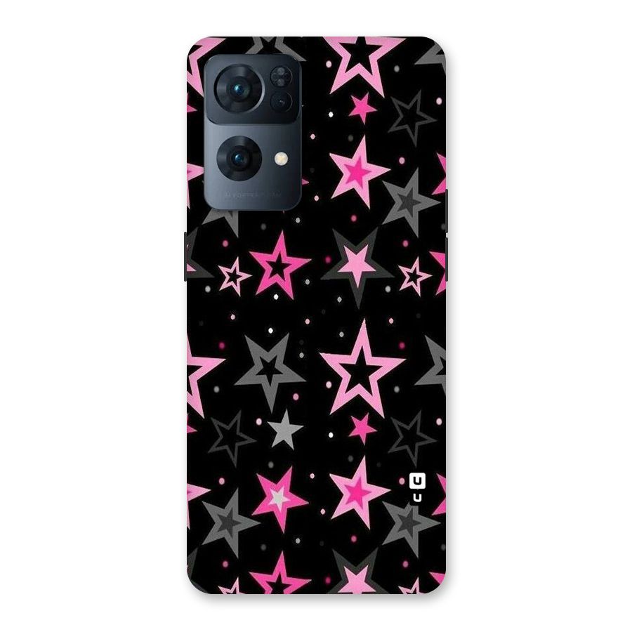 Star Outline Back Case for Oppo Reno7 Pro 5G