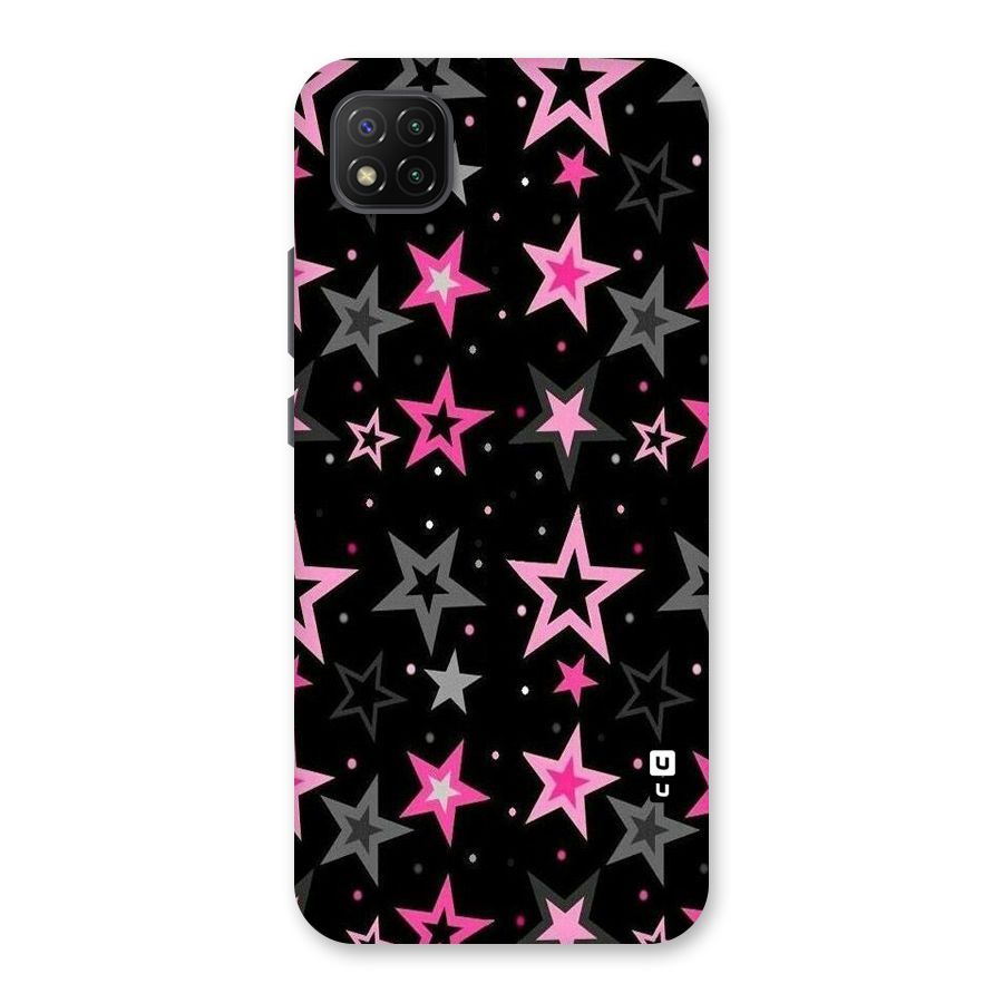 Star Outline Back Case for Poco C3