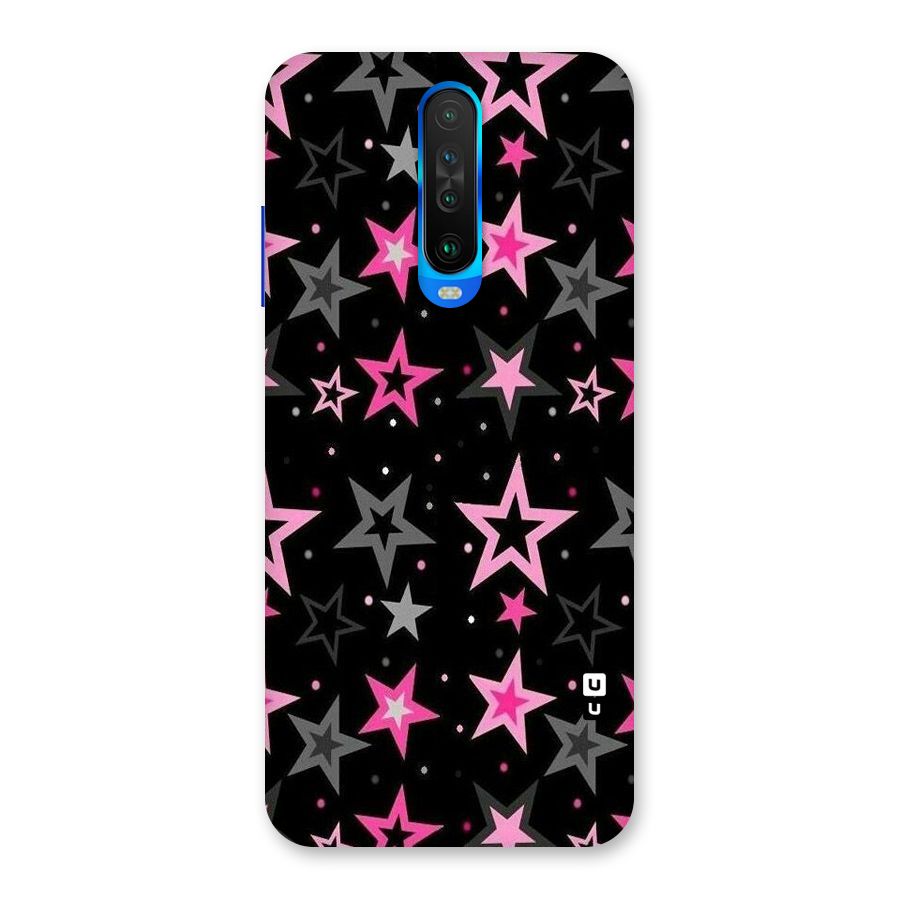Star Outline Back Case for Poco X2