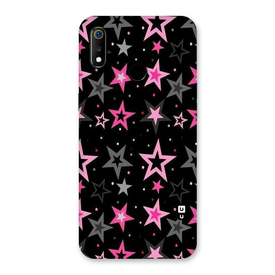 Star Outline Back Case for Realme 3