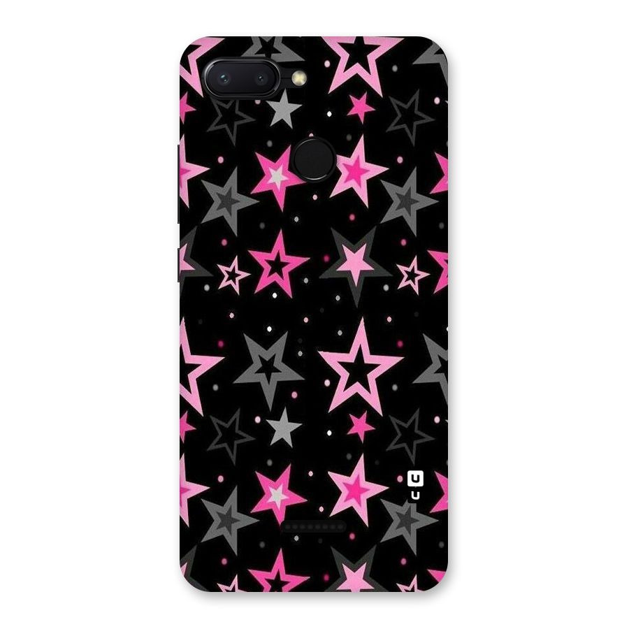 Star Outline Back Case for Redmi 6