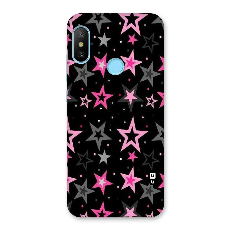 Star Outline Back Case for Redmi 6 Pro